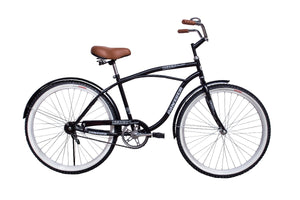 Bicicleta Vintage Cruiser Rodada 26 Para Caballero