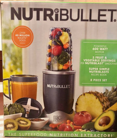Image of Nutribullet 600 Set Con 8 Piezas Nuevo