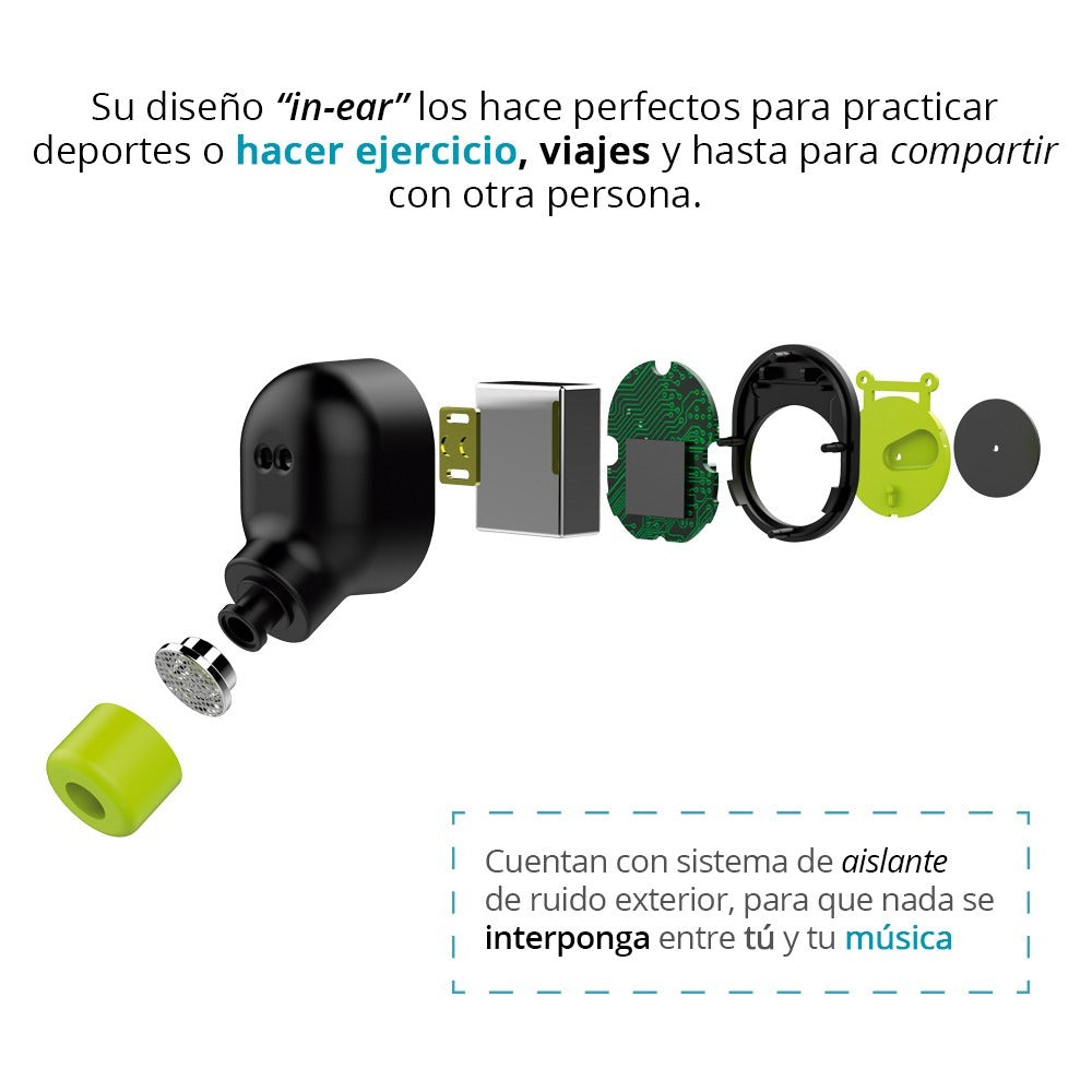 Redlemon Audífonos Bluetooth Tws Manos Libres Base De Carga